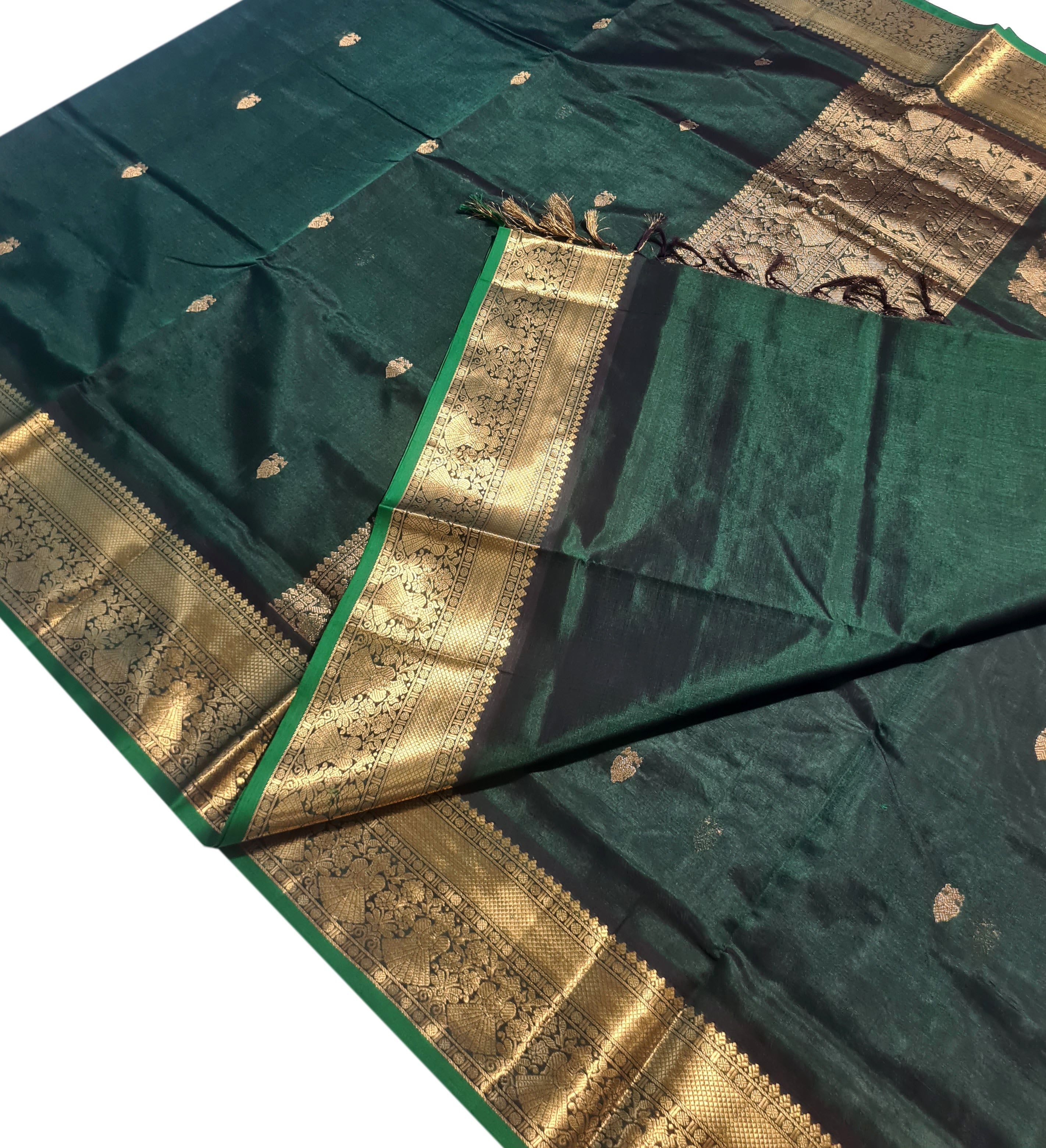 Kanchipuram Pure Silk Cotton Saree