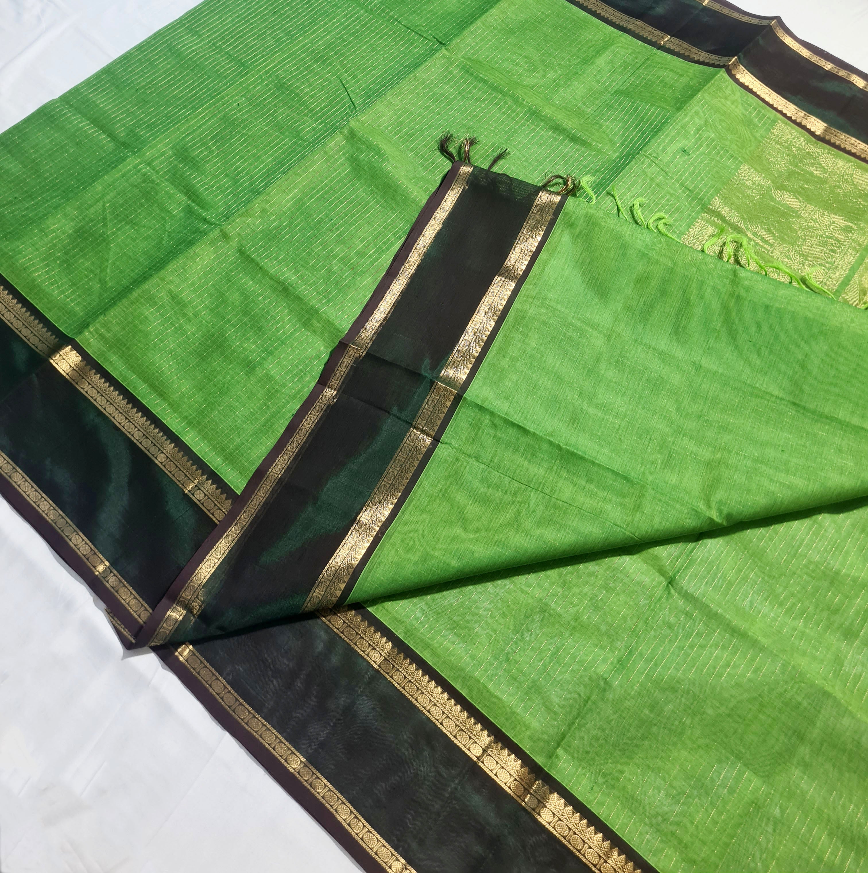 Kanchipuram Pure Silk Cotton Saree