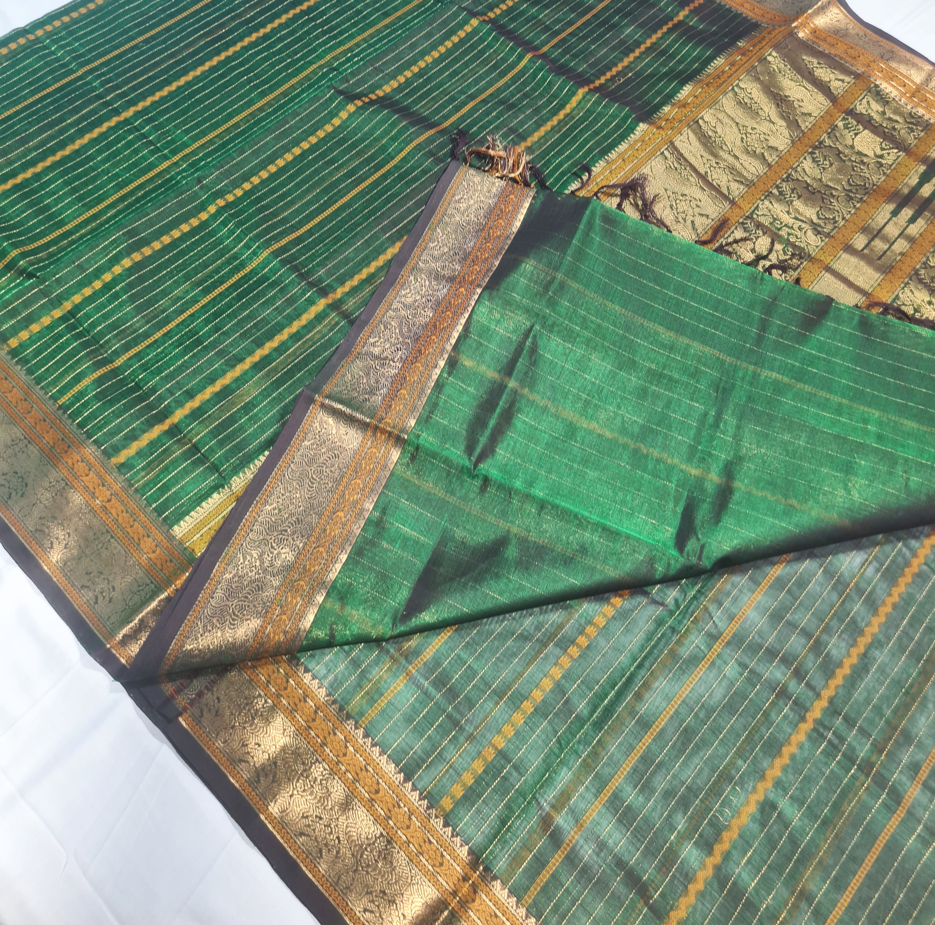 Kanchipuram Pure Silk Cotton Saree