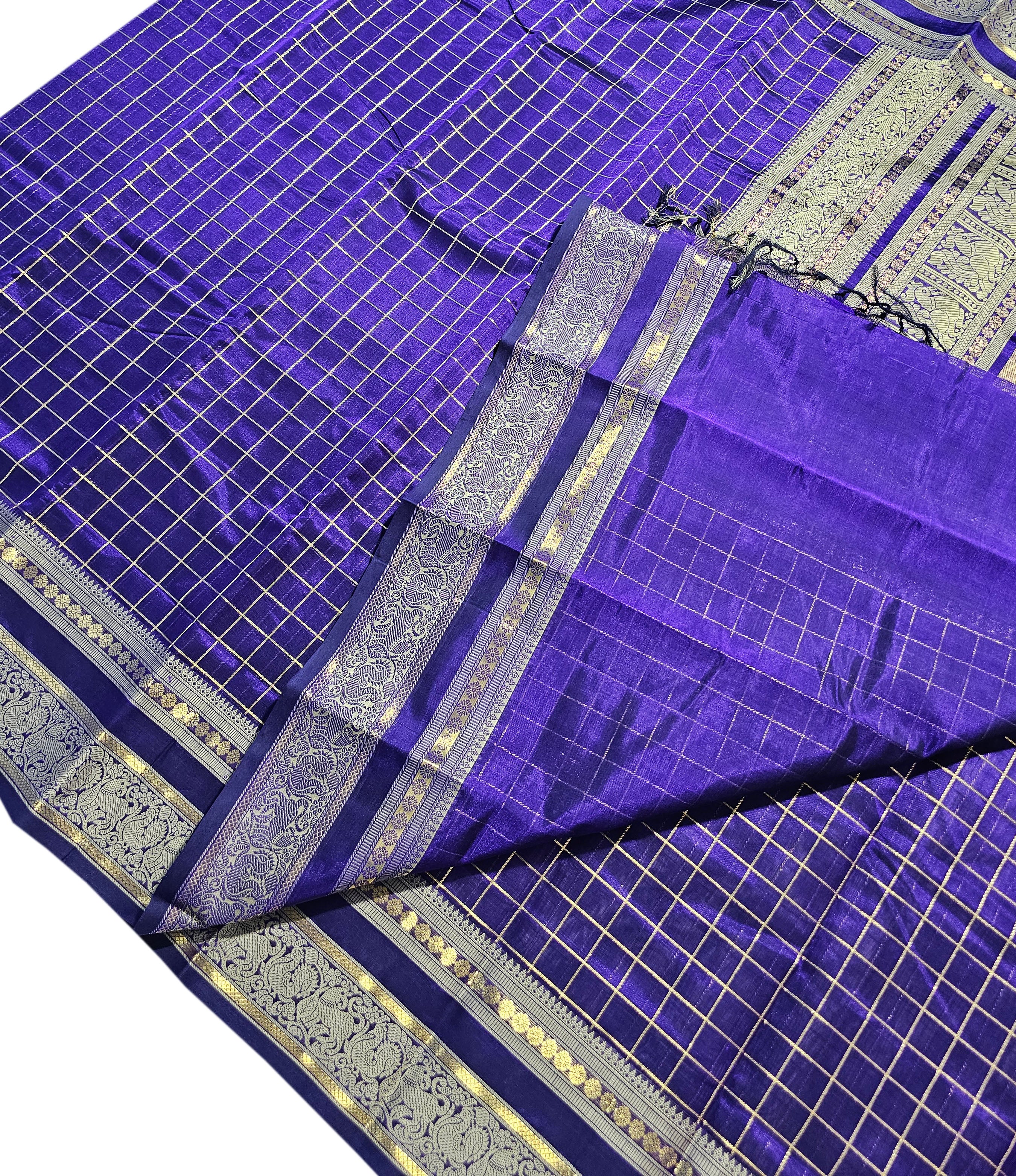 Kanchipuram Pure Silk Cotton Saree