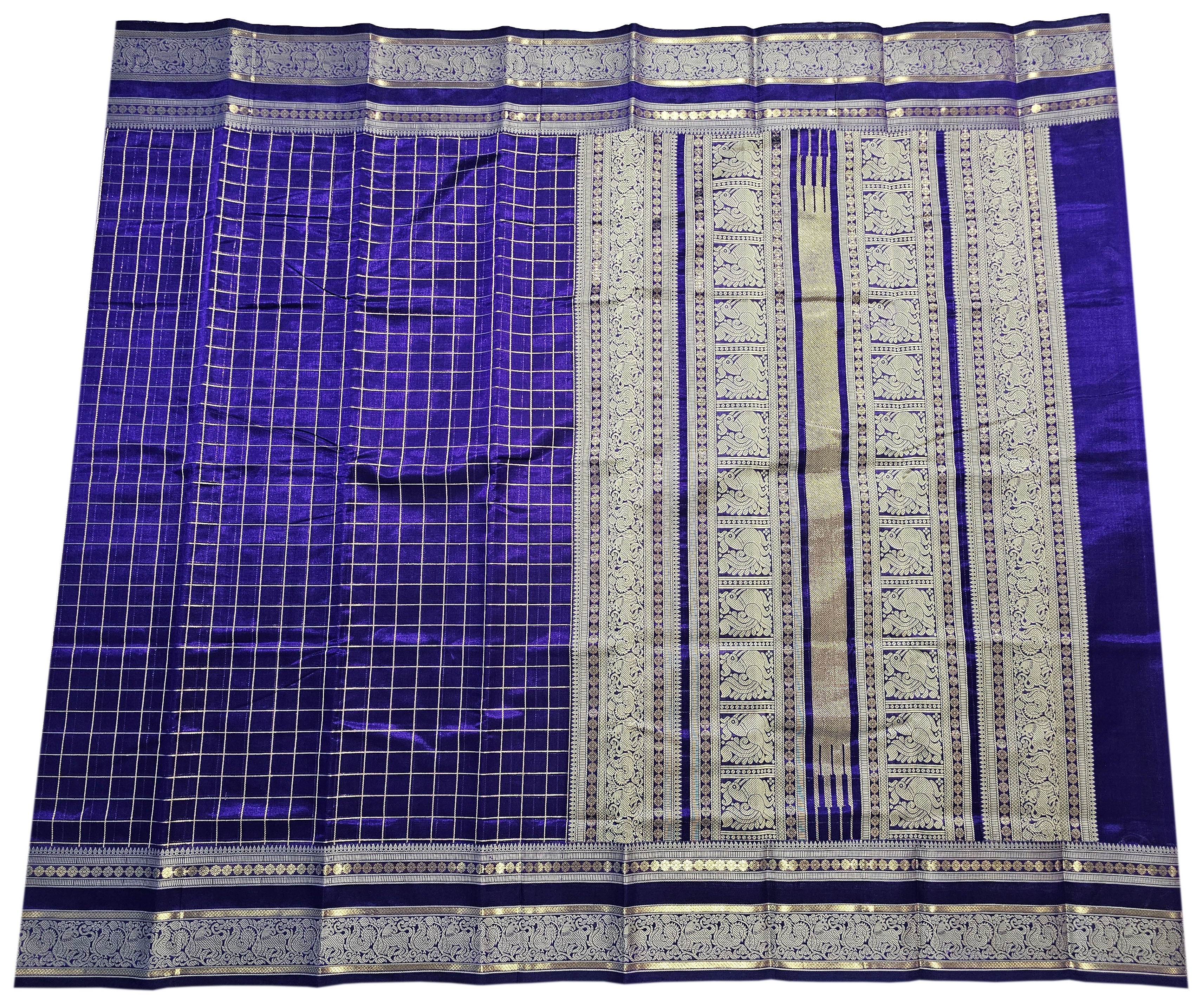 Kanchipuram Pure Silk Cotton Saree