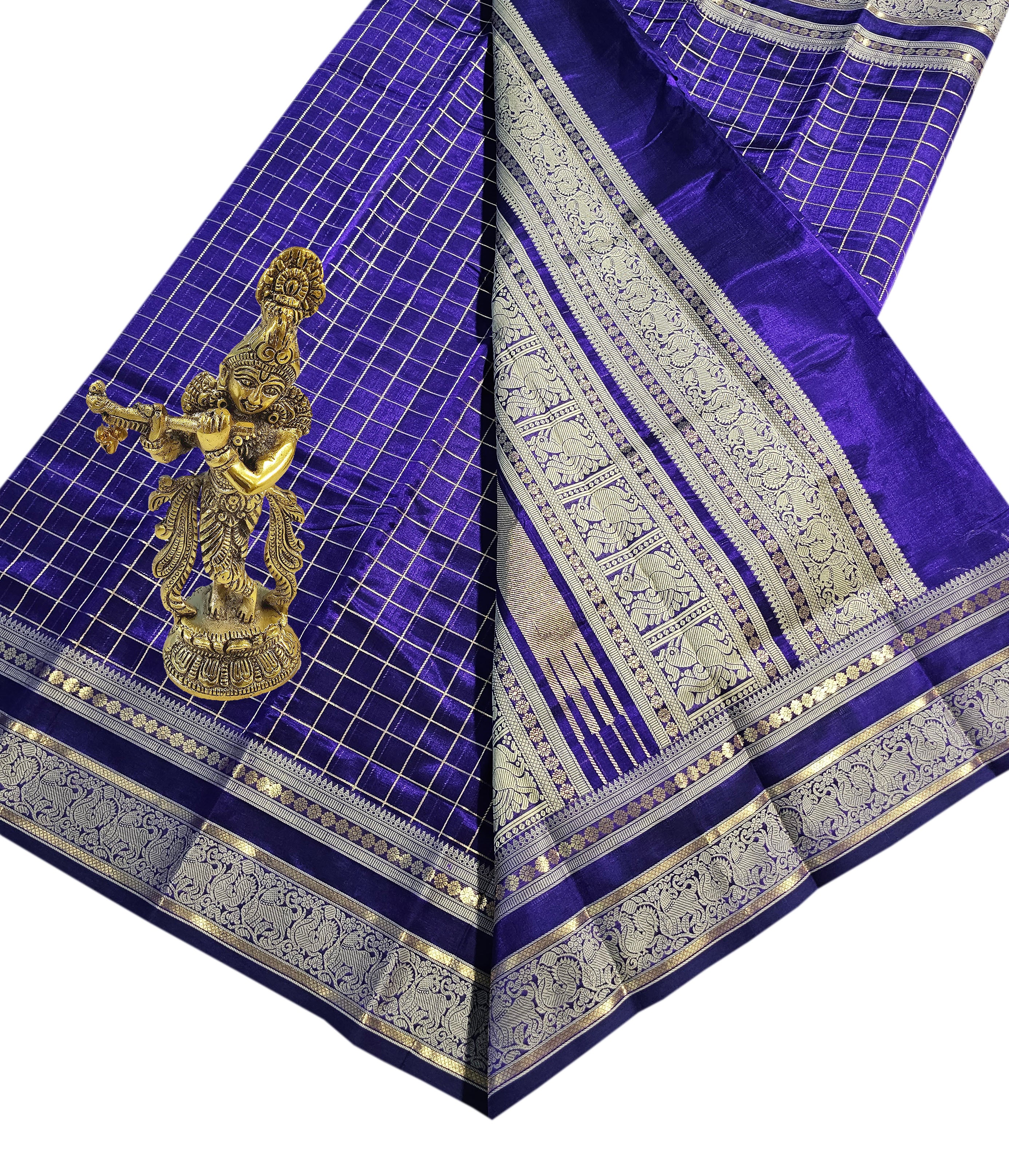Kanchipuram Pure Silk Cotton Saree