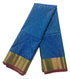 Kanchi Vegan Silk Saree With Contrast Blouse and Rich Jari Pallu
