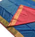 Kanchi Vegan Silk Saree With Contrast Blouse and Rich Jari Pallu