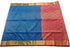 Kanchi Vegan Silk Saree With Contrast Blouse and Rich Jari Pallu