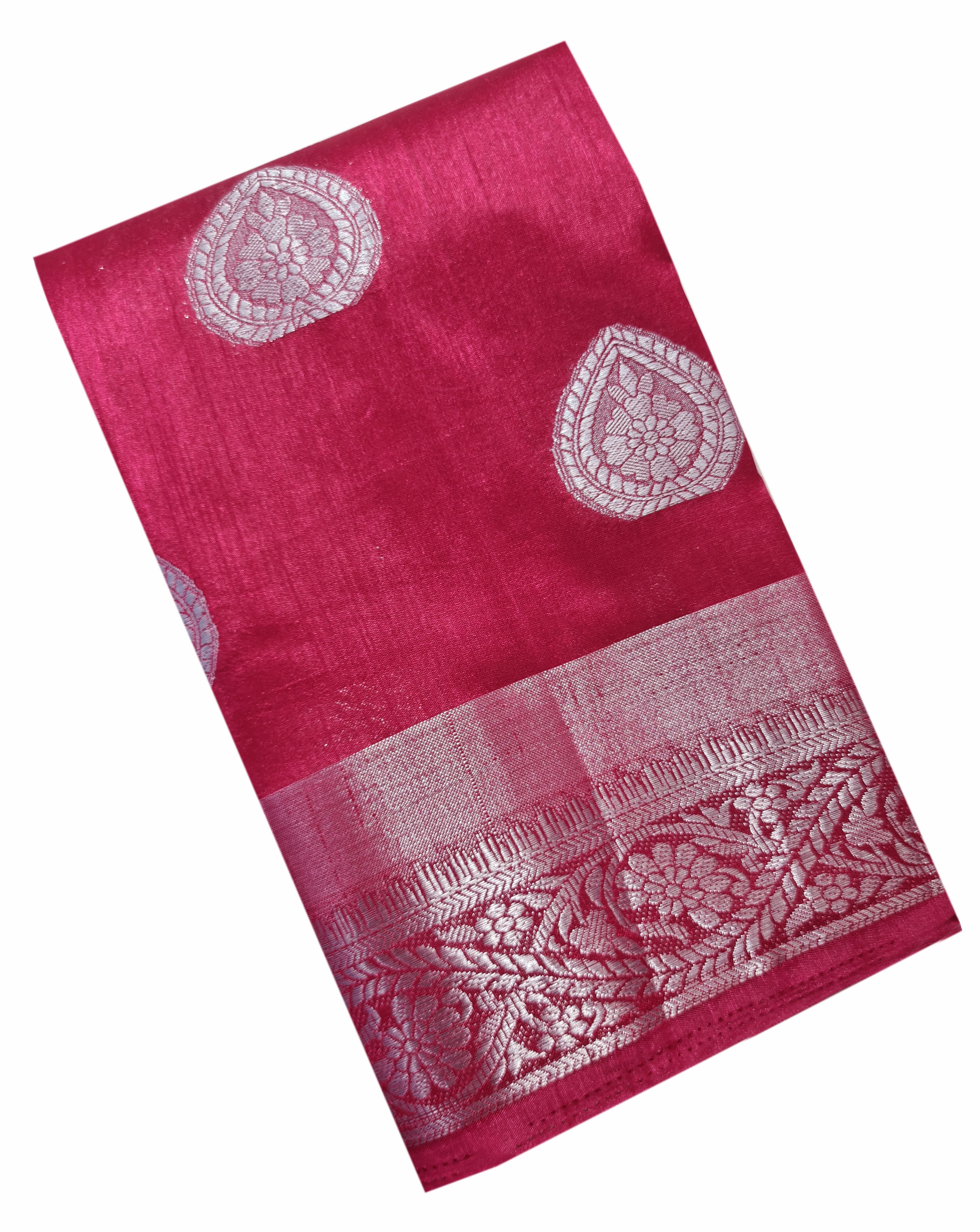 Bengaluru Silver Butta Tassar Sarees