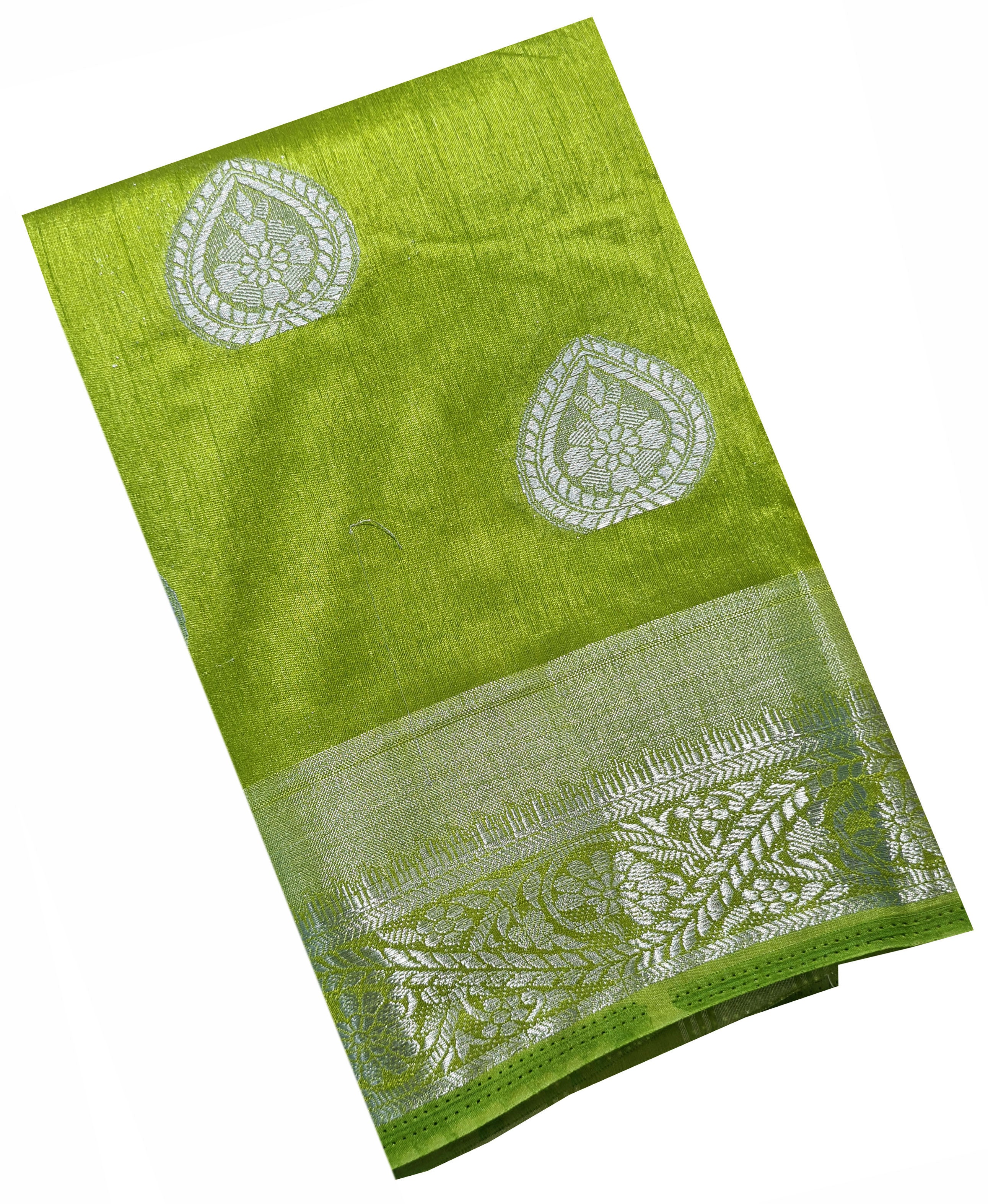Bengaluru Silver Butta Tassar Sarees