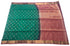 Kanchi Vegan Silk Saree With Contrast Blouse and Rich Jari Pallu