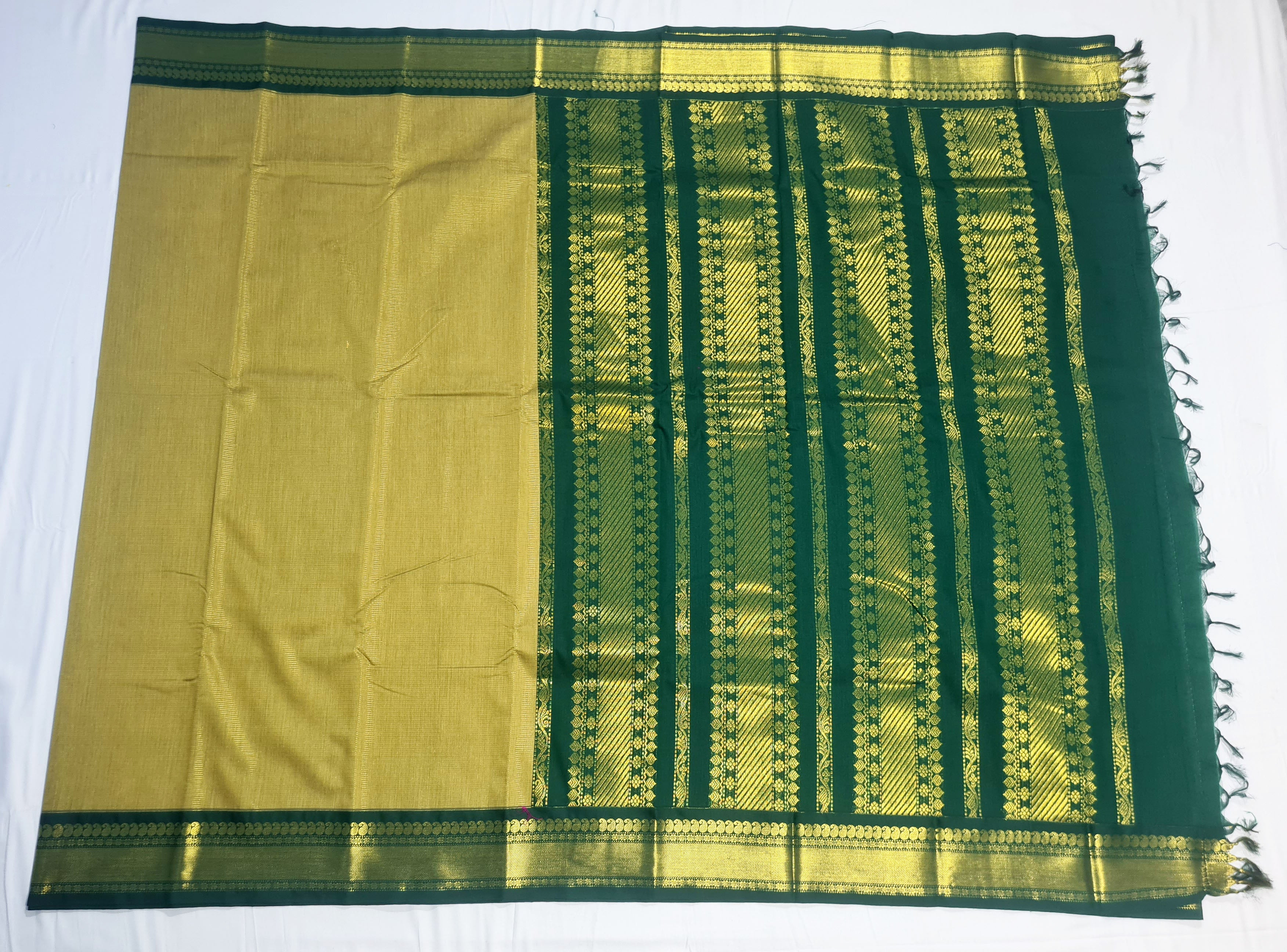 Kanchipuram Agarlic Cotton Sarees