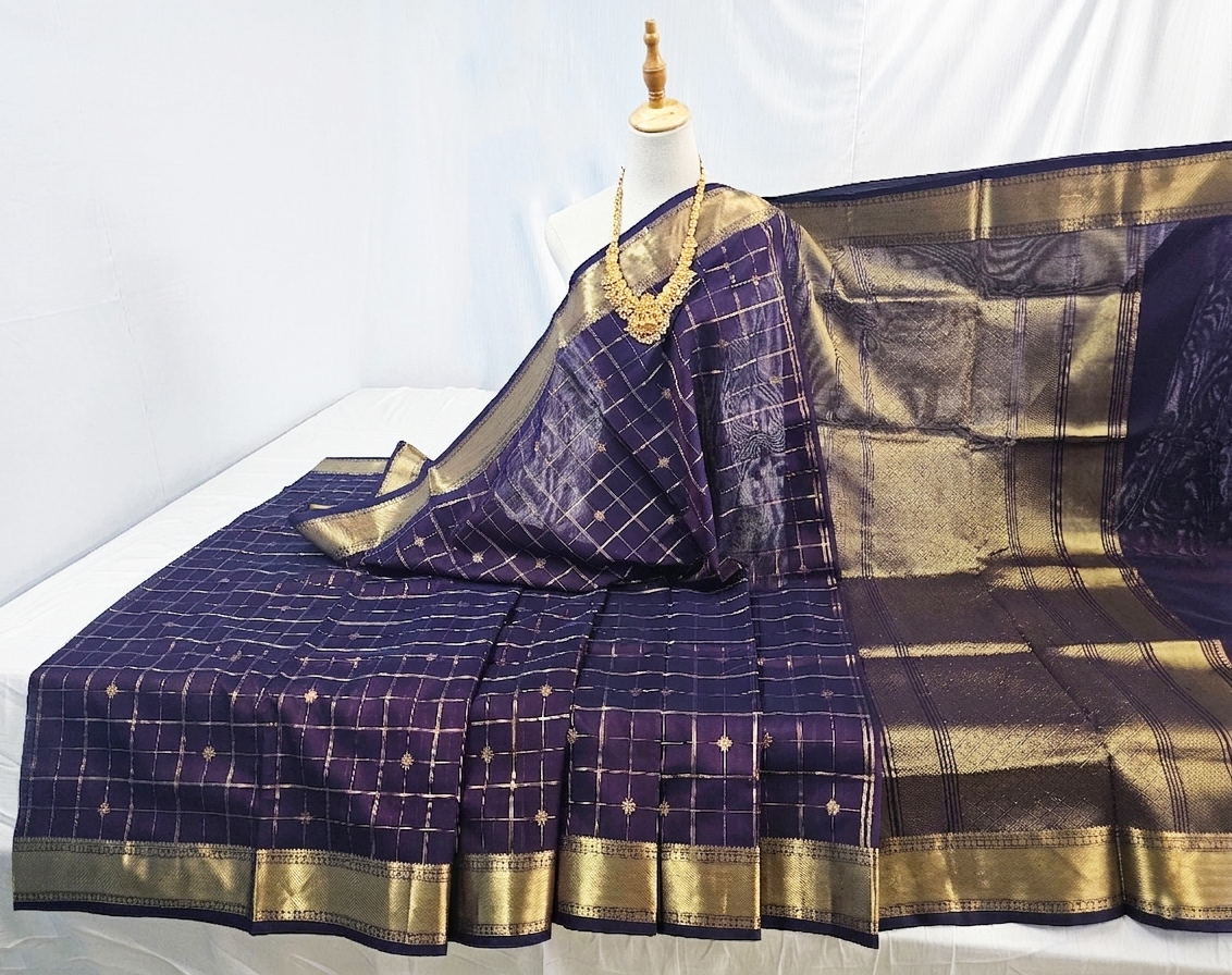 Kanchipuram Pure Silk Cotton Saree