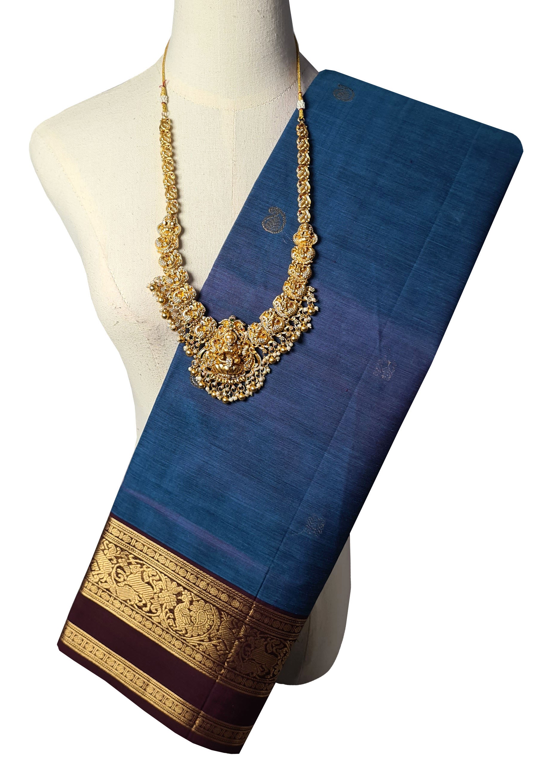 Kanchipuram Pure Silk Cotton Saree