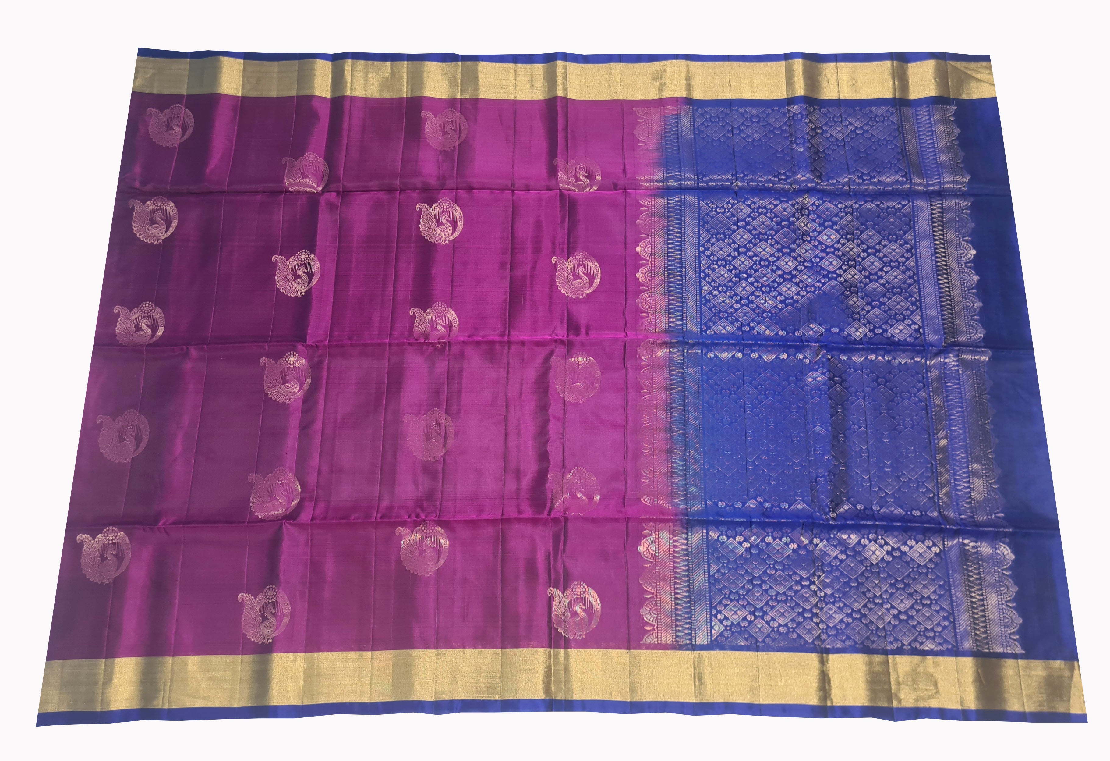 Kanchipuram Pure Soft Silk Saree