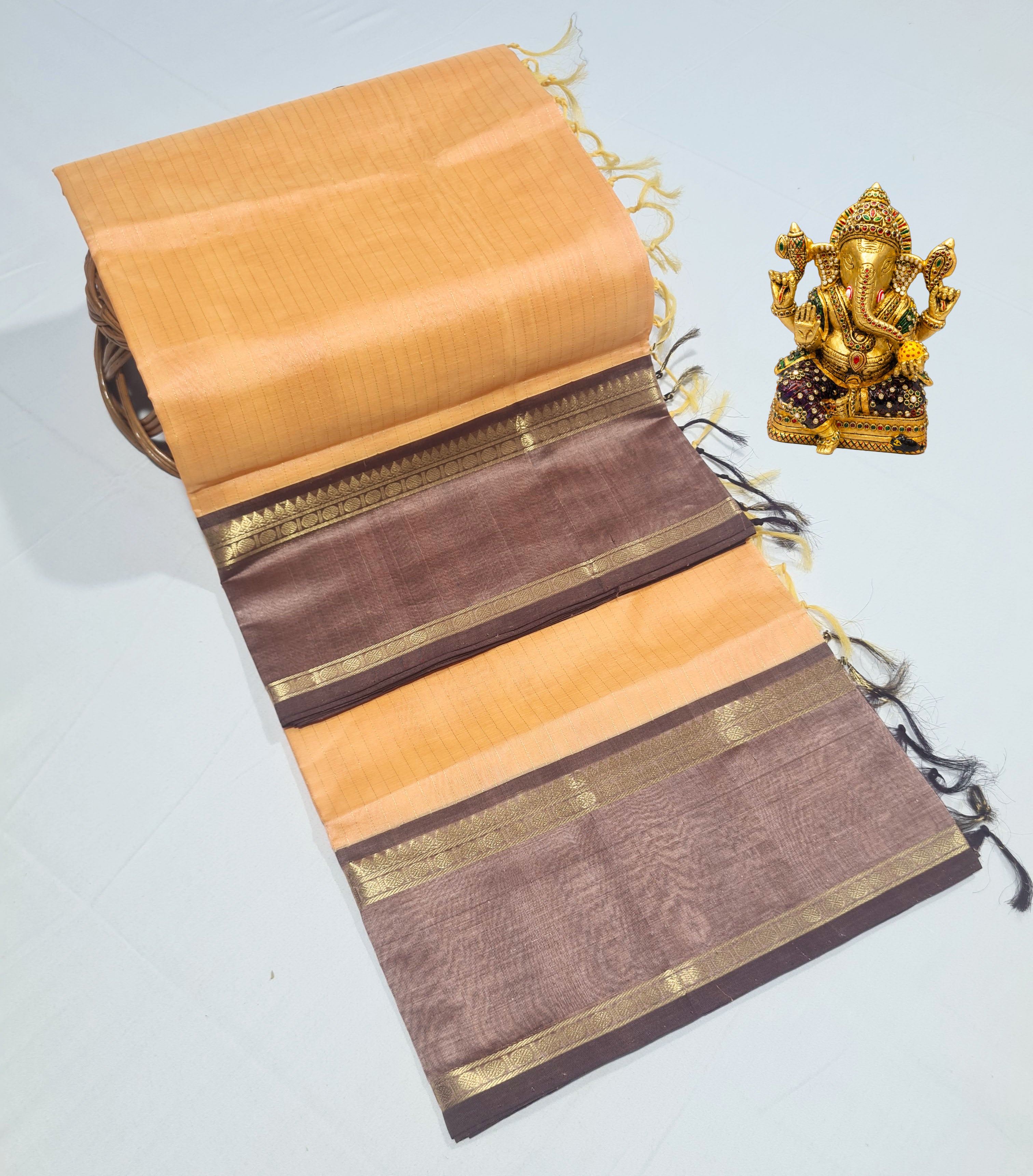 Kanchipuram Pure Silk Cotton Saree