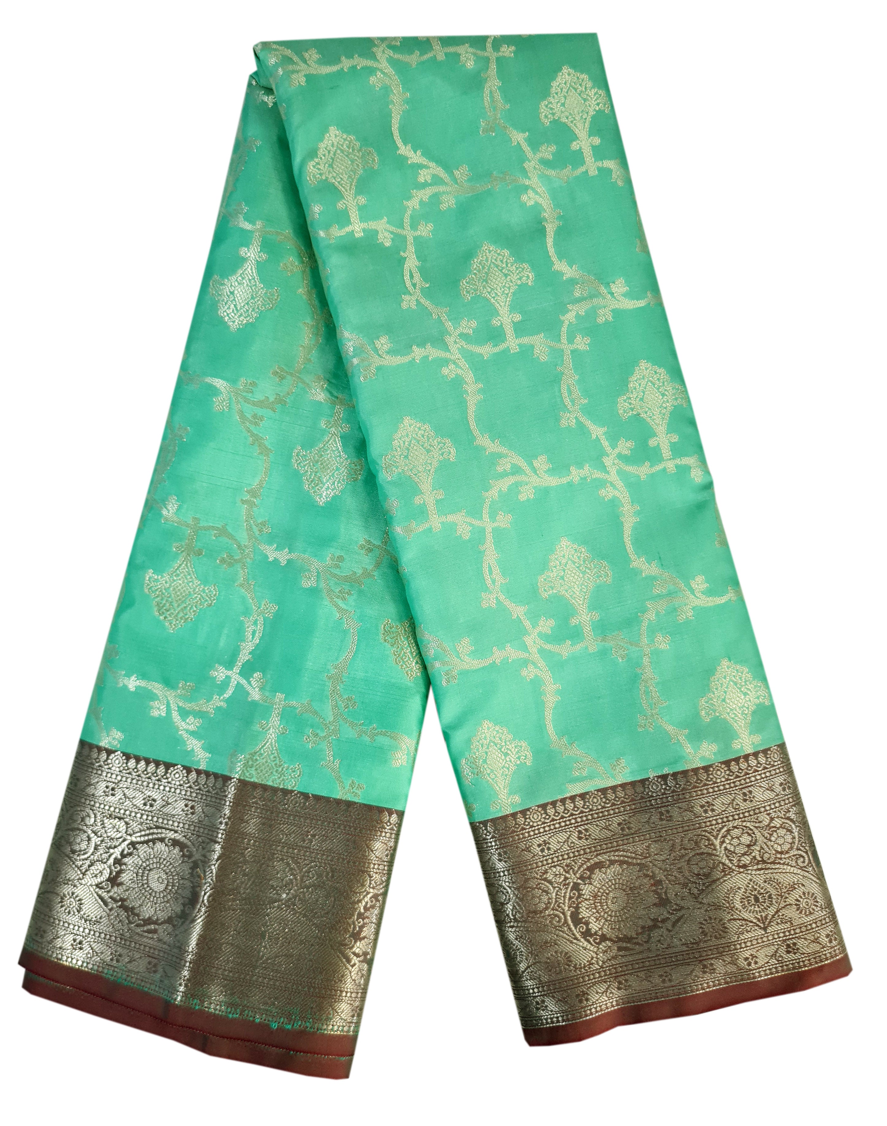 Banarasi Katan Jaal Silk Sarees