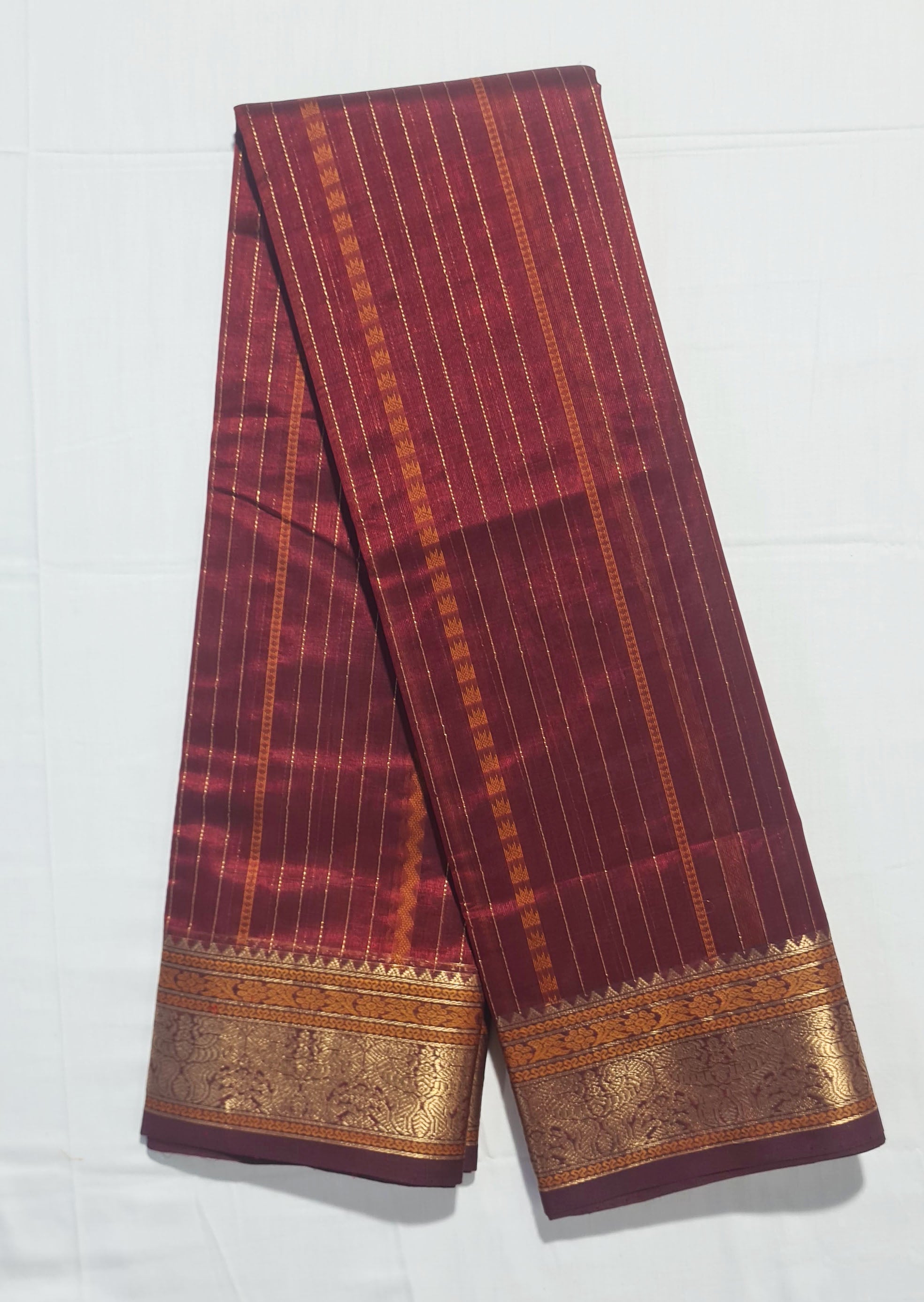 Kanchipuram Pure Silk Cotton Saree