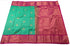 Kanchi Vegan Silk Saree With Contrast Blouse and Rich Jari Pallu
