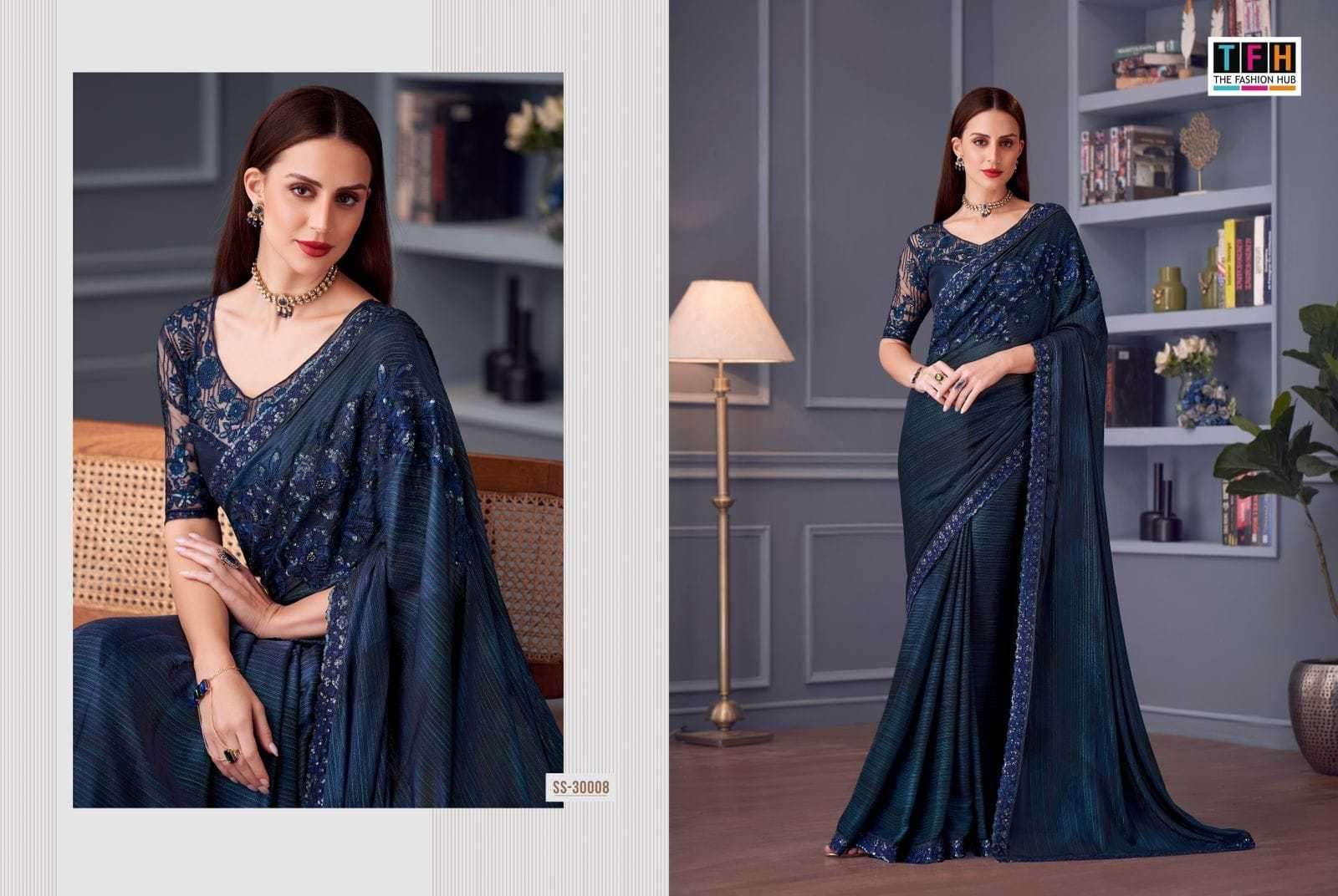 TFH Presents Silver Screen Vol-20 30001-30018 Occasion Wear Fancy Sarees Collection