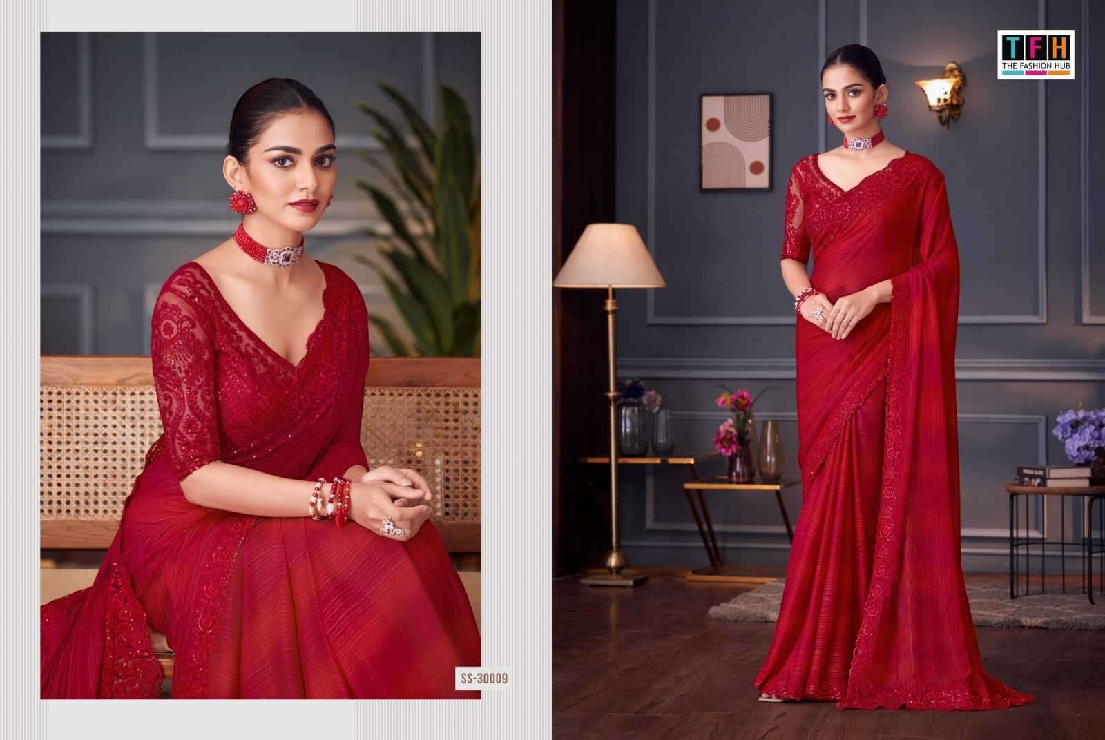 TFH Presents Silver Screen Vol-20 30001-30018 Occasion Wear Fancy Sarees Collection