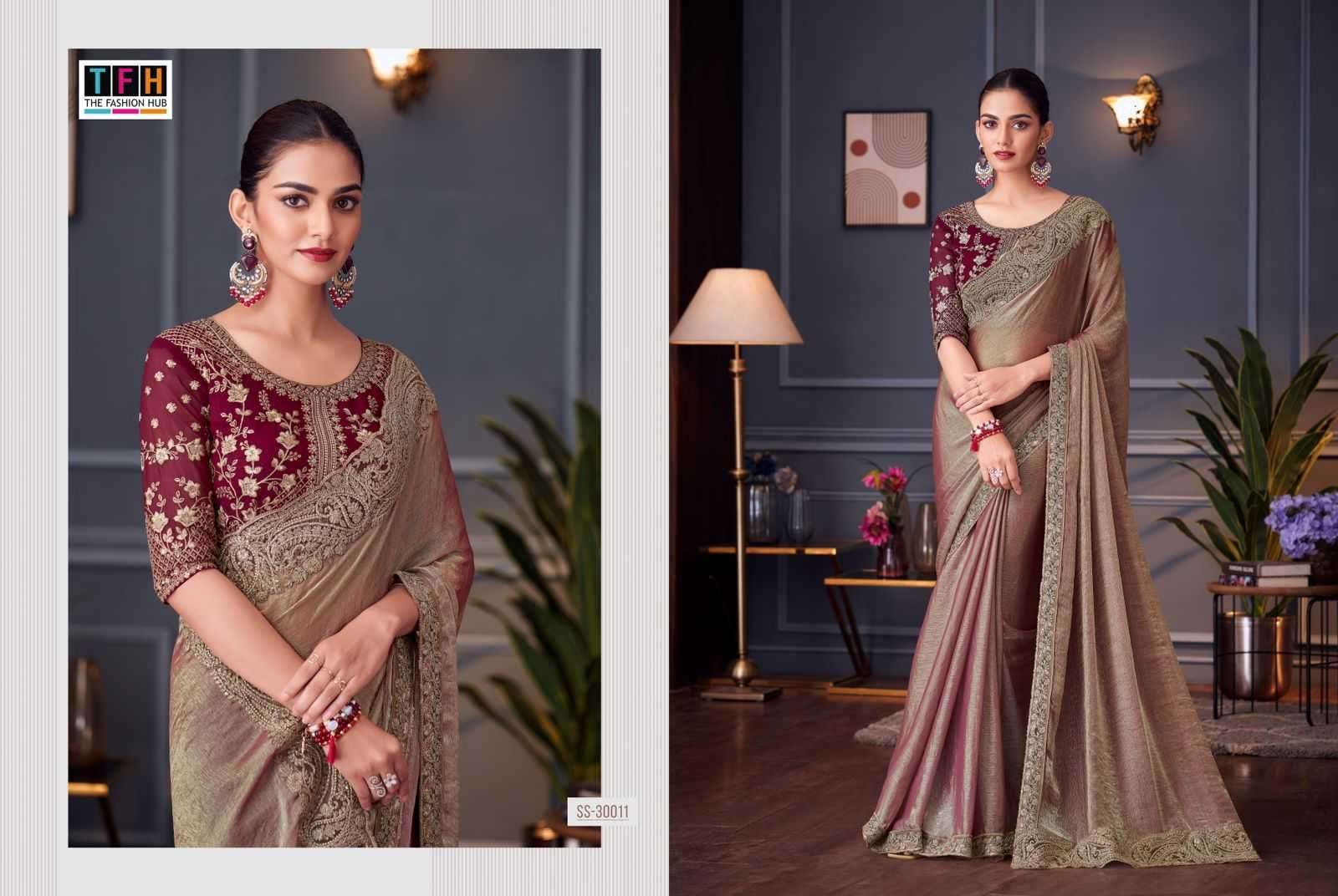 TFH Presents Silver Screen Vol-20 30001-30018 Occasion Wear Fancy Sarees Collection