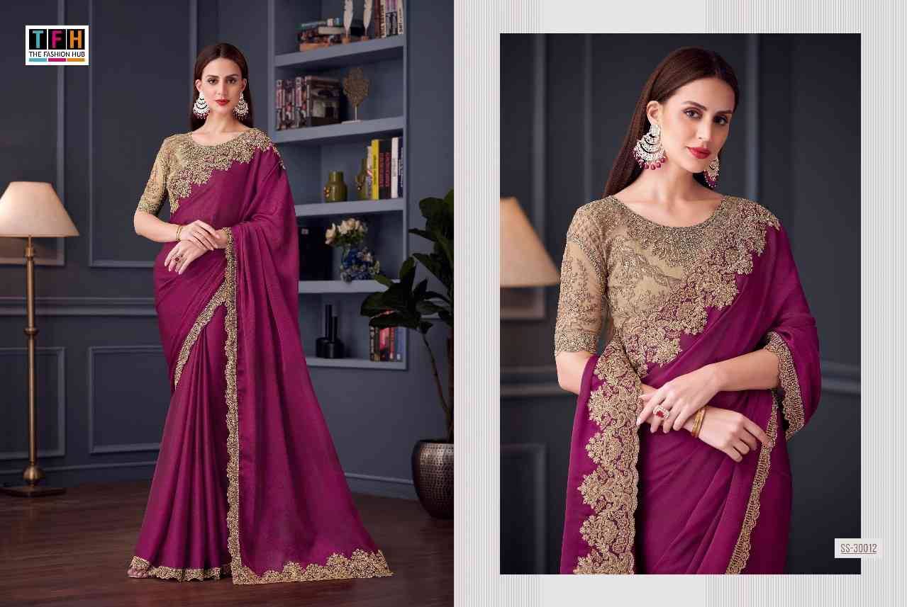 TFH Presents Silver Screen Vol-20 30001-30018 Occasion Wear Fancy Sarees Collection