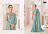 TFH Presents Sandal Wood 1303 Satin Chiffon Party Wear Sarees Collection
