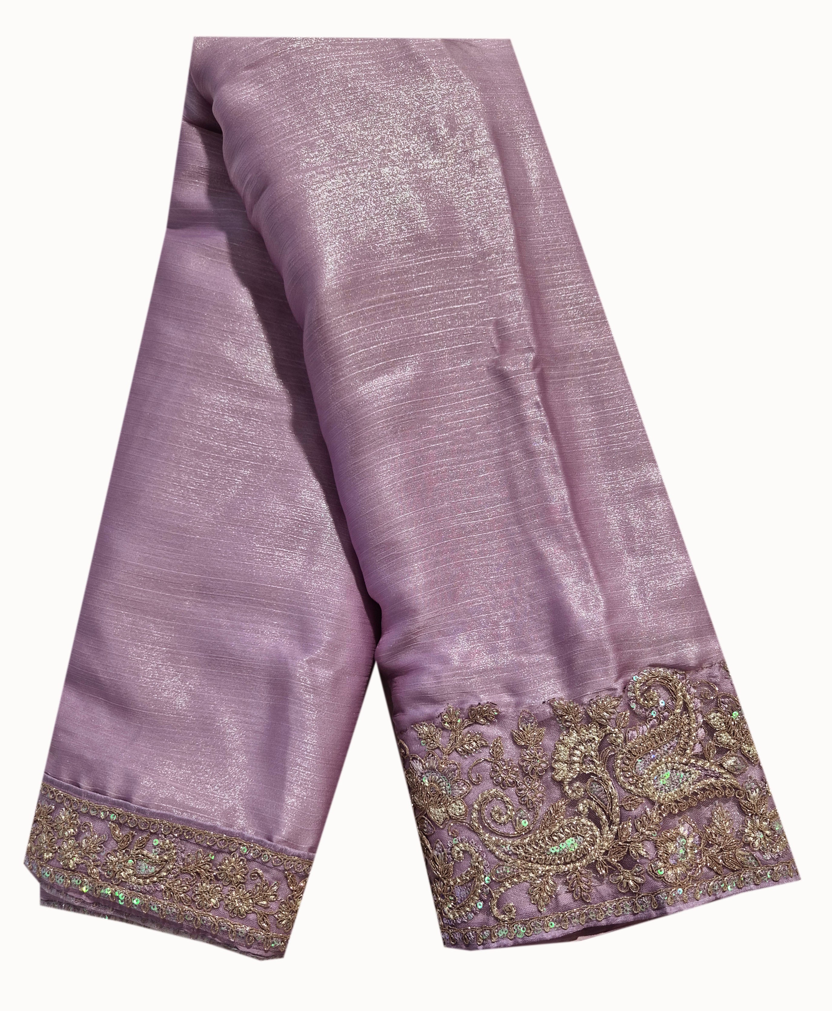 TFH Presents Sandal Wood 1303 Satin Chiffon Party Wear Sarees Collection
