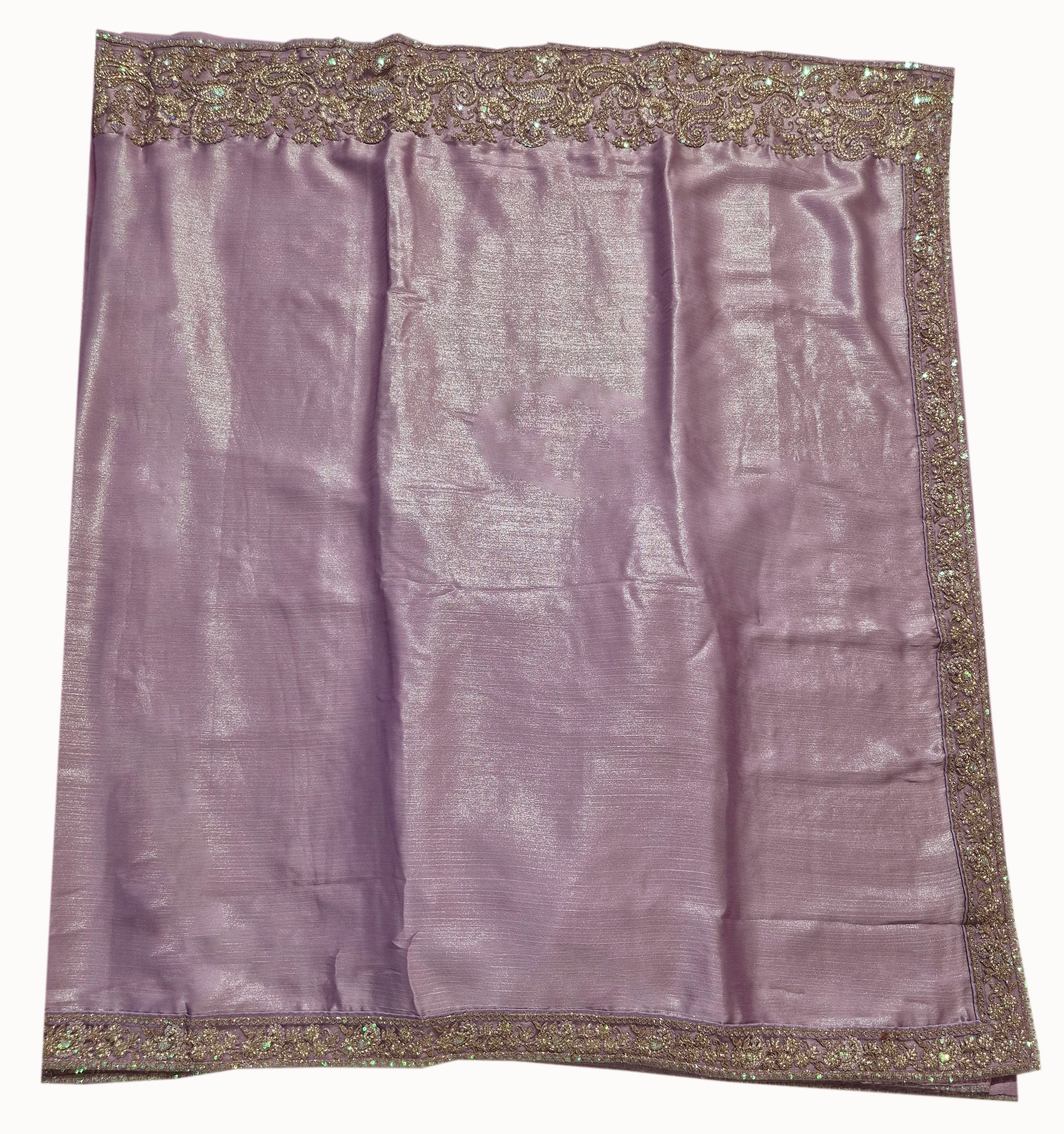 TFH Presents Sandal Wood 1303 Satin Chiffon Party Wear Sarees Collection