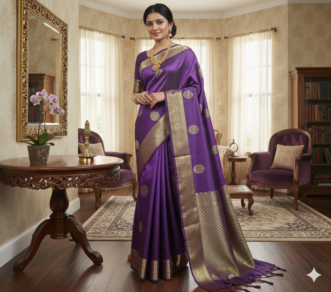 Kanchipuram Pure Silk Saree