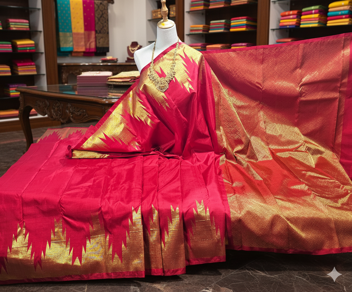 Kanchipuram Pure Silk Saree