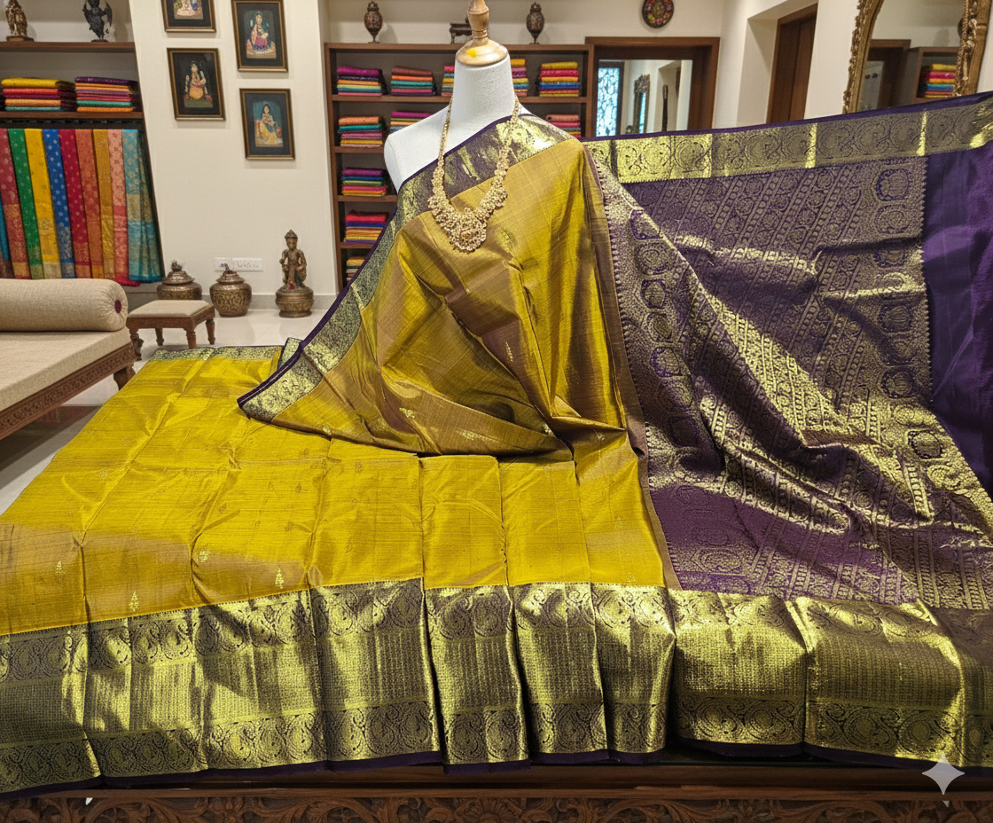 Kanchipuram Pure Silk Saree