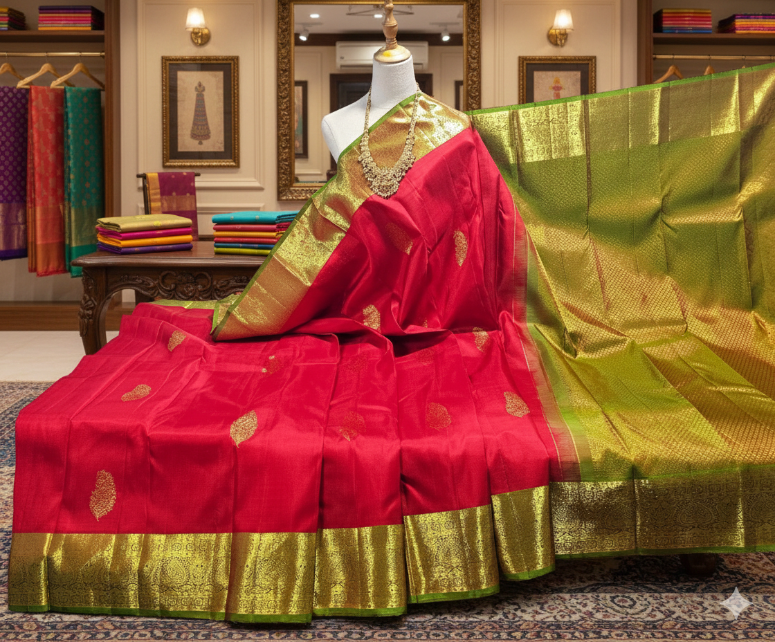 Kanchipuram Pure Silk Saree