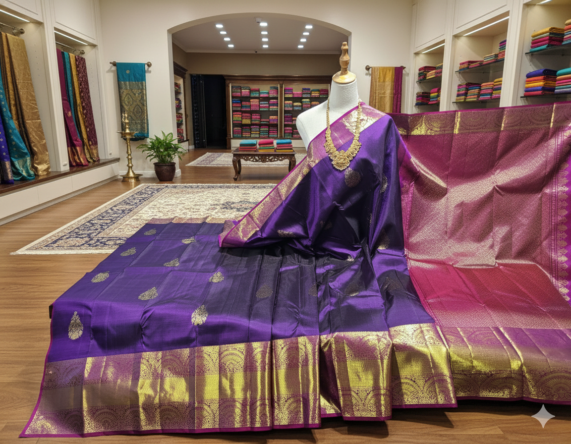 Kanchipuram Pure Silk Saree