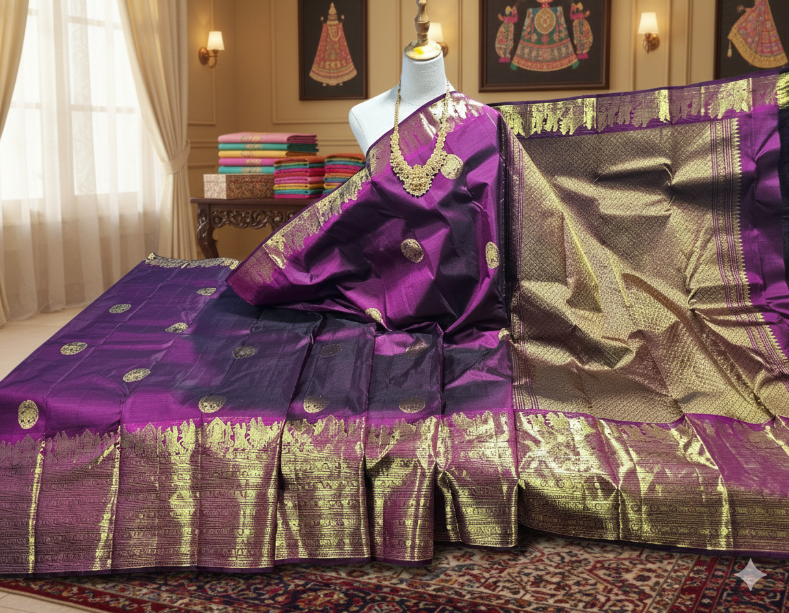 Kanchipuram Pure Silk Saree