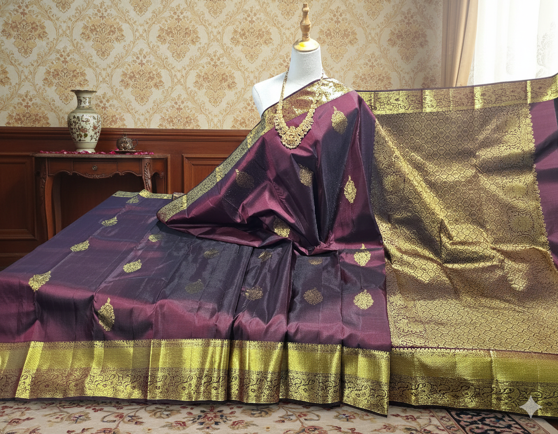 Kanchipuram Pure Silk Saree