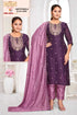 Hotstar Vichitra Silk Readymade Set With Inner And Heavy Dupatta Work Collections