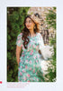 Anju Fabric Presents Coral Charm Viscose Designer Summer Wear  Dress