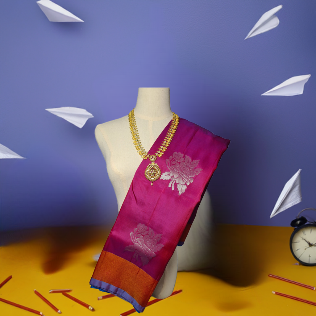Handwoven Unique Pure Soft Silk Saree