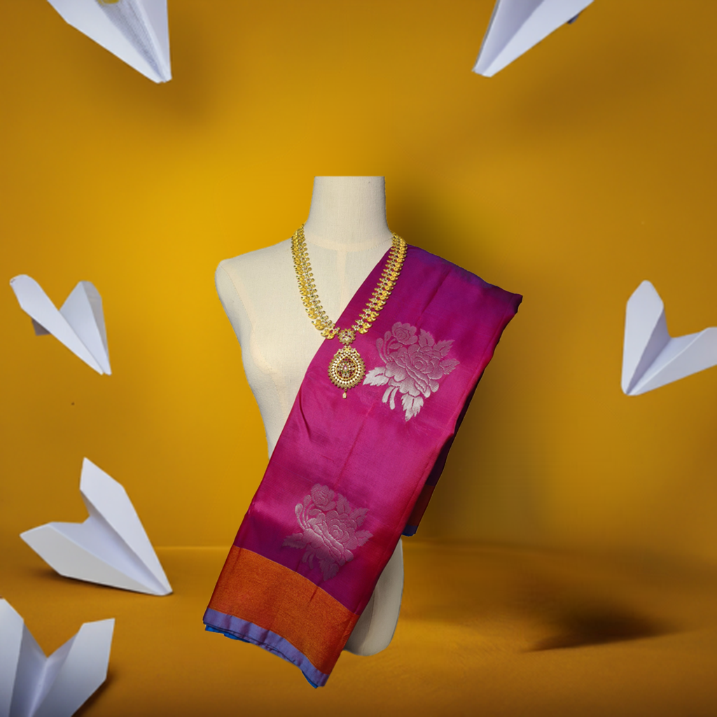 Handwoven Unique Pure Soft Silk Saree
