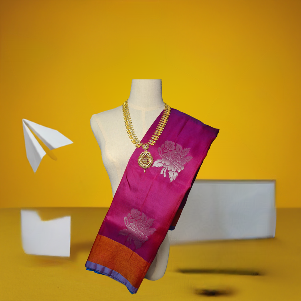 Handwoven Unique Pure Soft Silk Saree