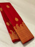 KANCHIPURAM PURE SILK HANDLOOM SAREE   WITH 2 GRAM PURE JARI