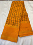 Madurai pure Cotton Tamil font Saree