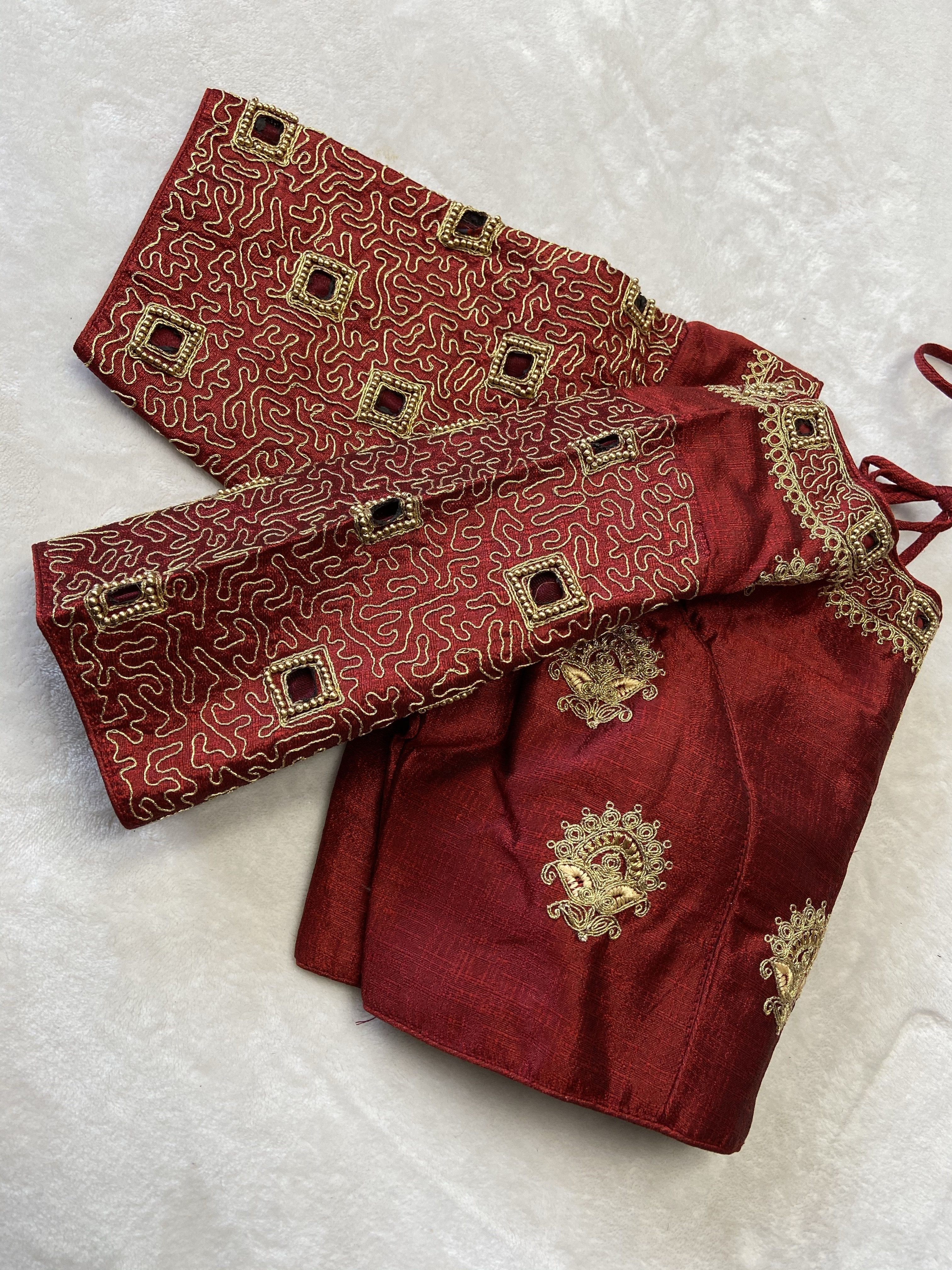 Heavy Embroidery & beads work Blouse
