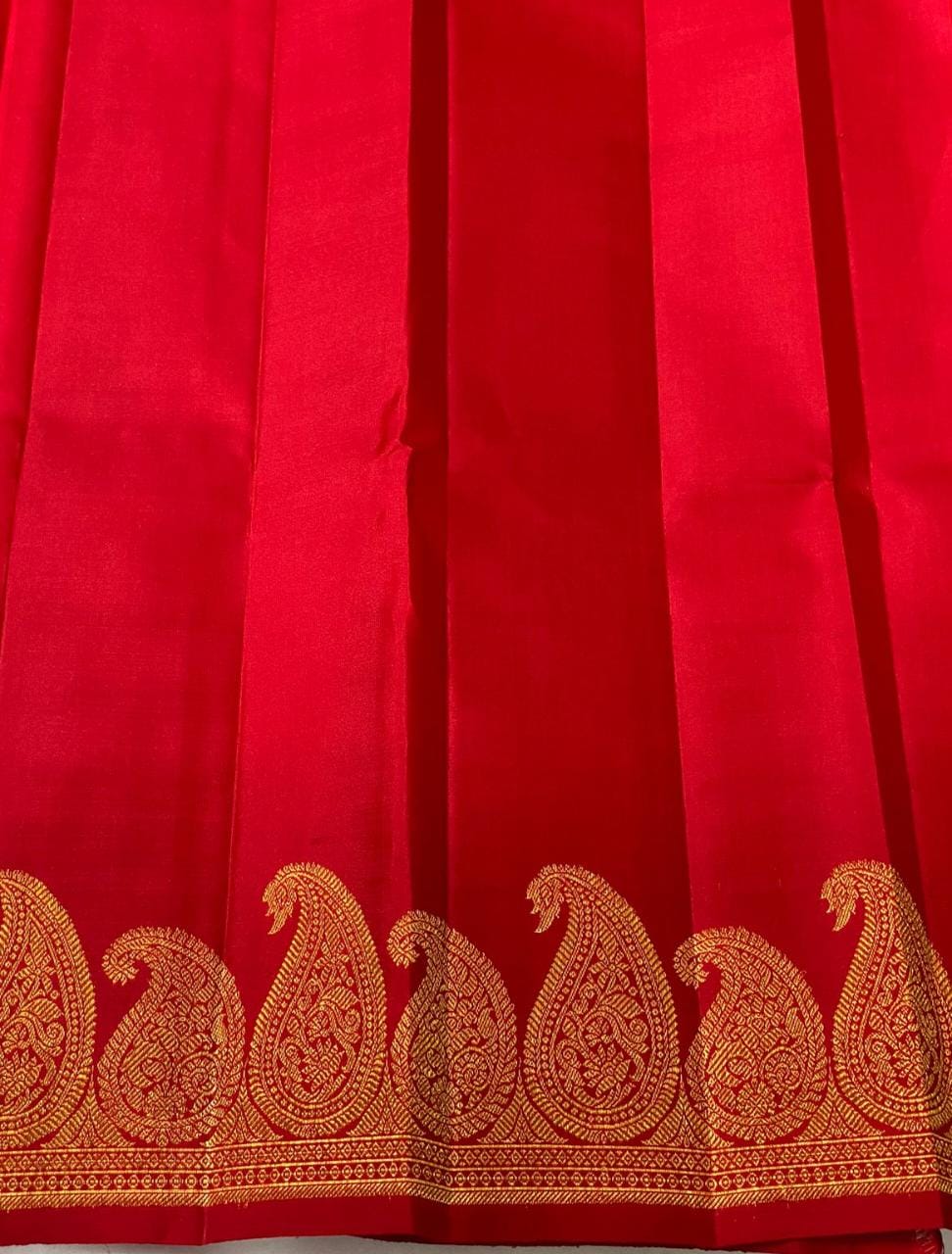 KANCHIPURAM PURE SILK HANDLOOM SAREE   WITH 2 GRAM PURE JARI