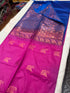 Borderless soft semisilk  saree