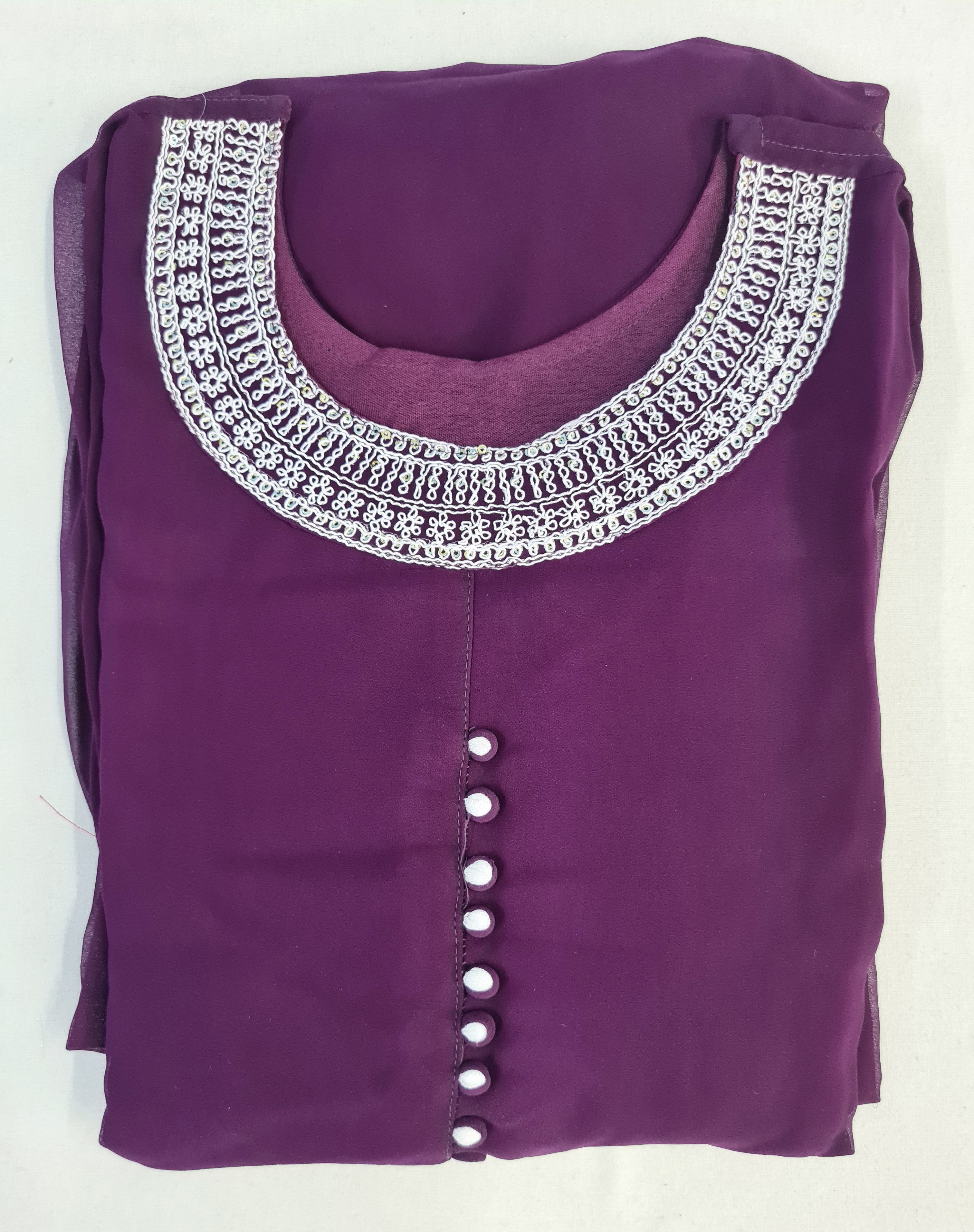 Georgette Anarkali Kurtis Collection by K81