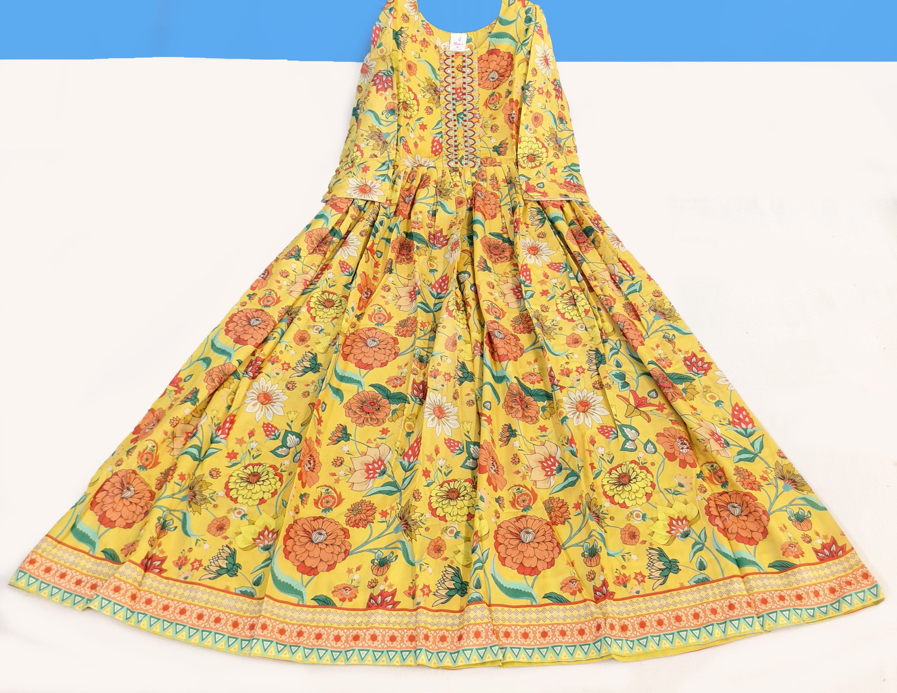 Designer Floral Anarkali Kurtis Collection by MOM's CREATION