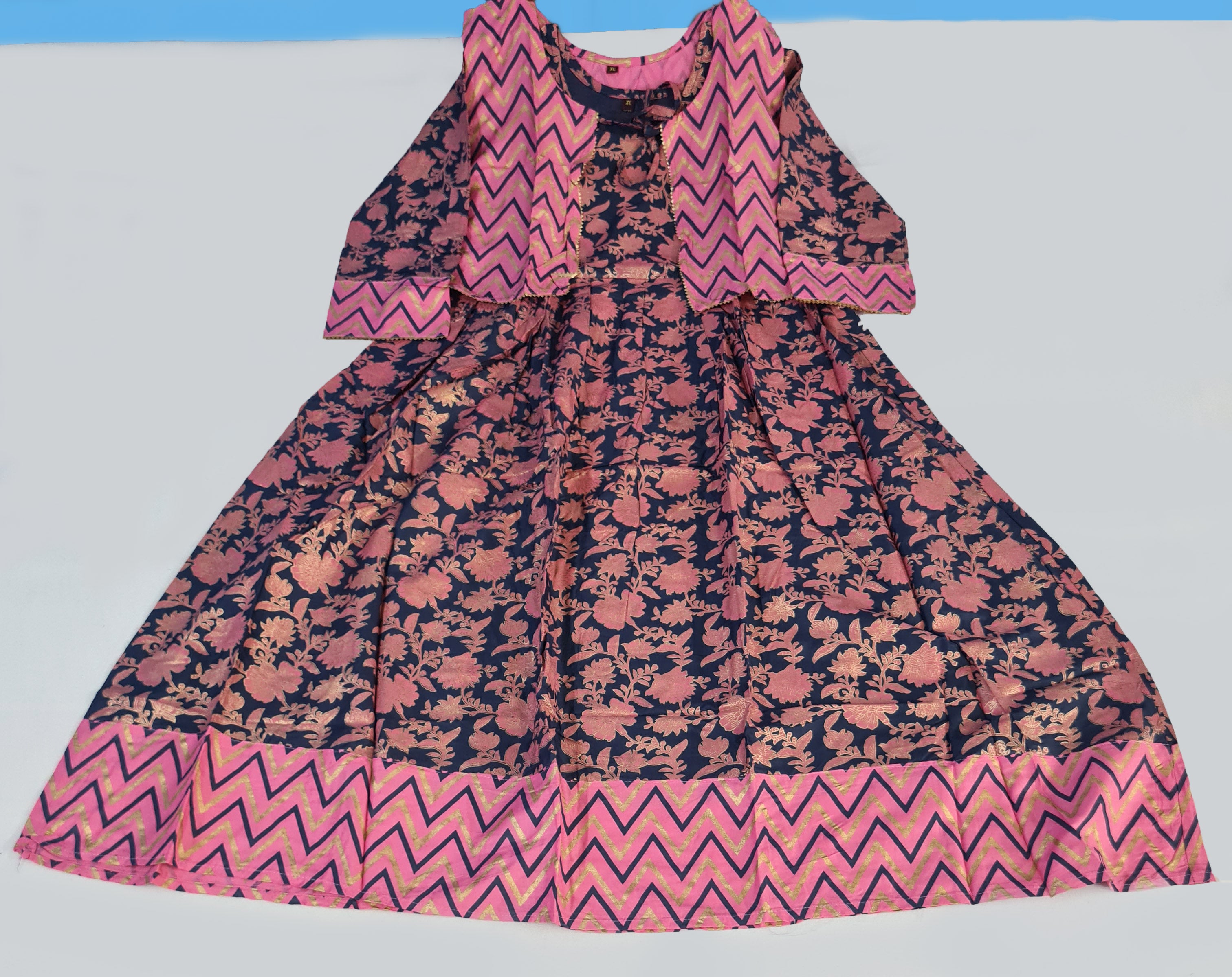 Anarkali Styled Kurtis With Jacket Collection by HIRA