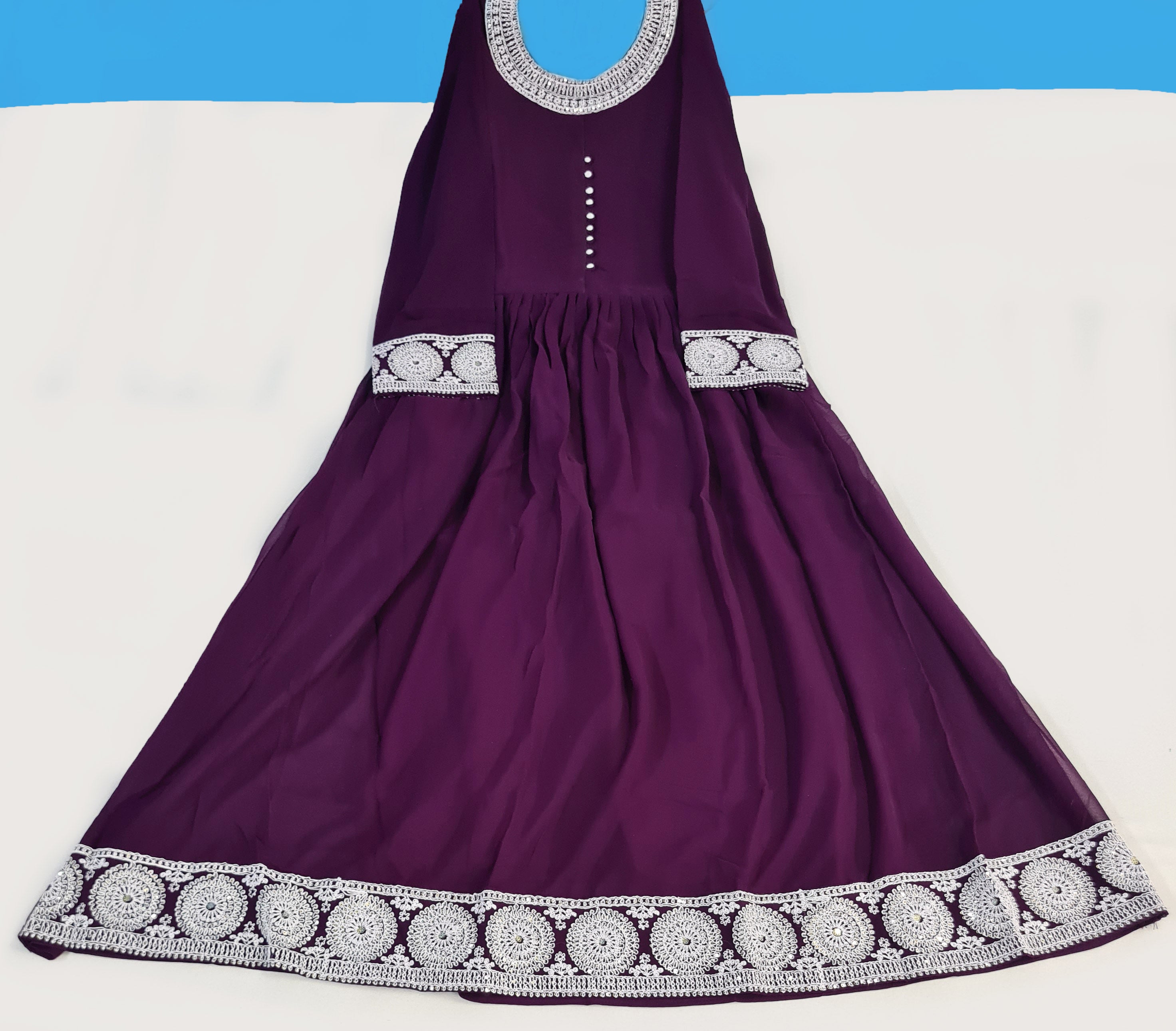 Georgette Anarkali Kurtis Collection by K81