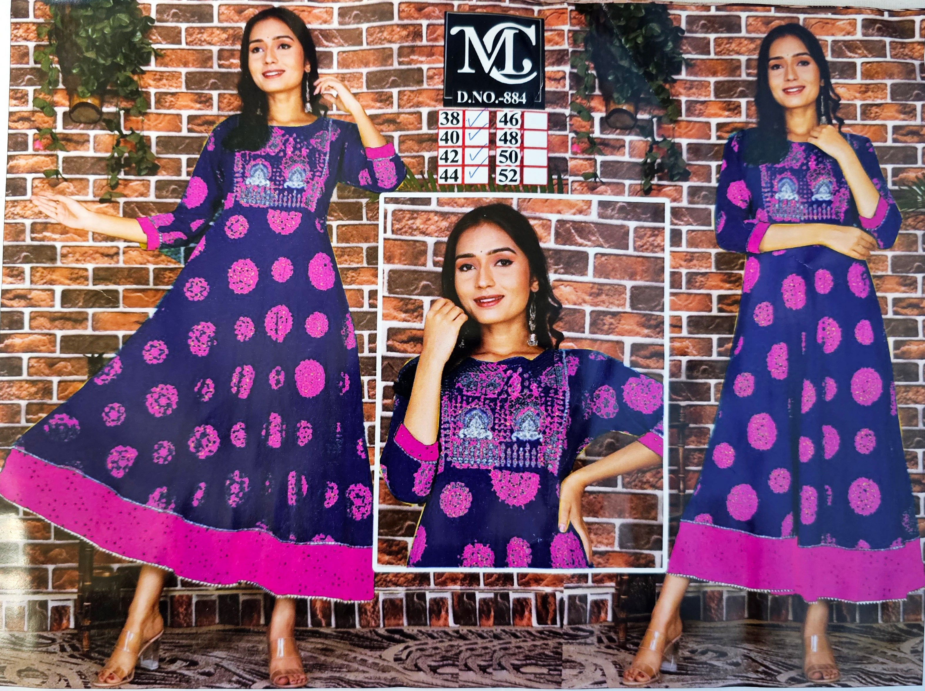 Designer Anarkali Kurtis Collection
