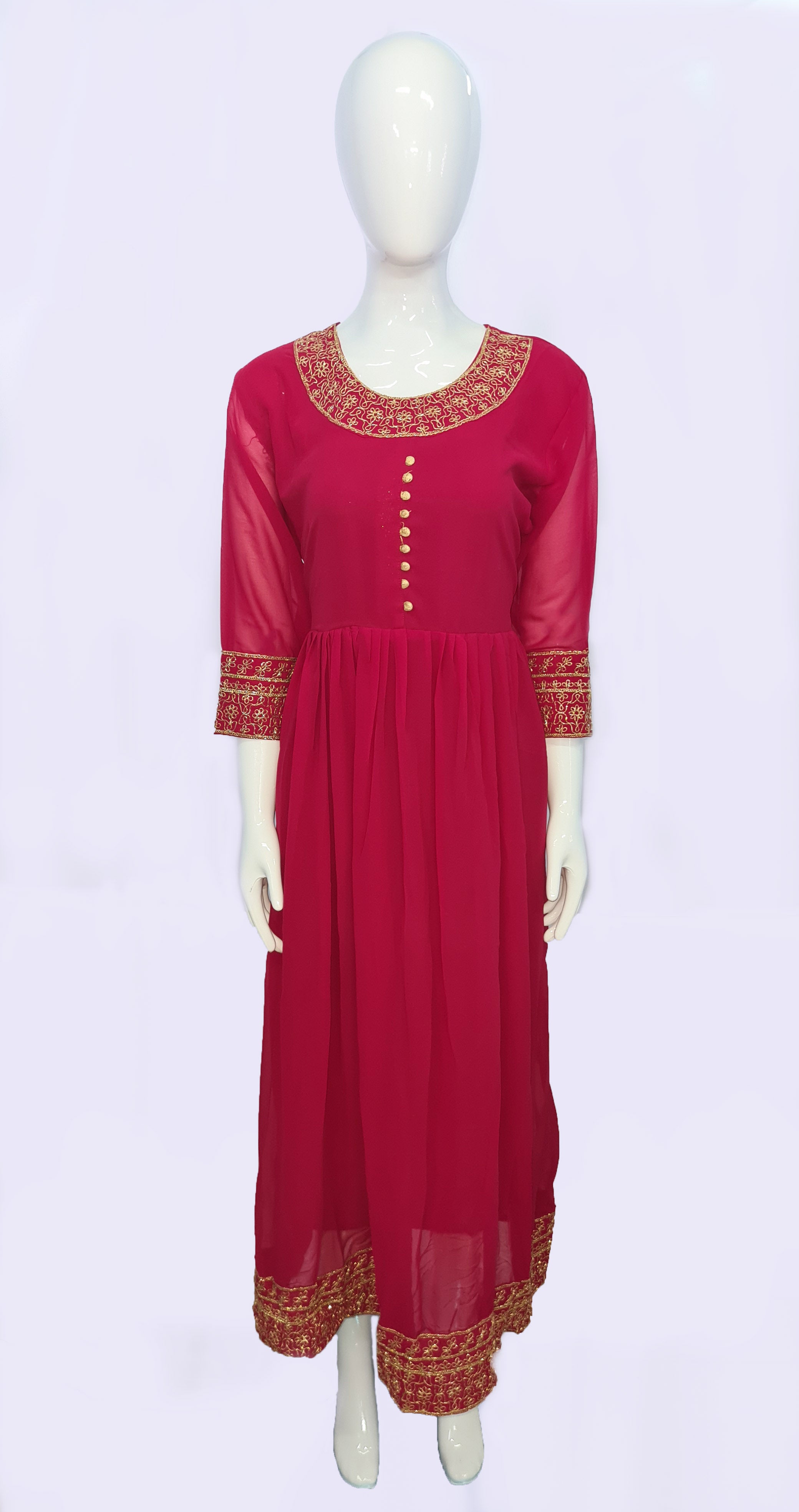 Georgette Anarkali Kurtis Collection by K81